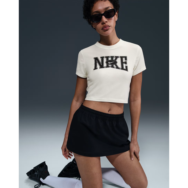 Футболка W NSW SLIM CROP TEE STREET HQ1709-133 Nike L Білий