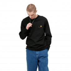 Футболка чоловіча Carhartt WIP L/S American Script T-Shirt I029955-89XX