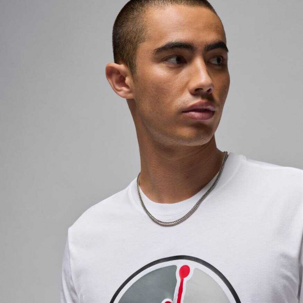 Футболка чоловіча Air Jordan M J Jumphbr Ss Crew White FZ1944-100