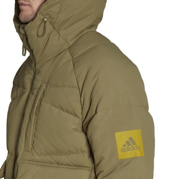 Куртка чоловіча Adidas Big Buffle Down Jacket Olive HN9931