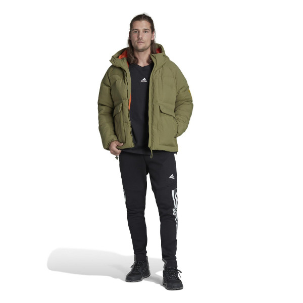 Куртка чоловіча Adidas Big Buffle Down Jacket Olive HN9931
