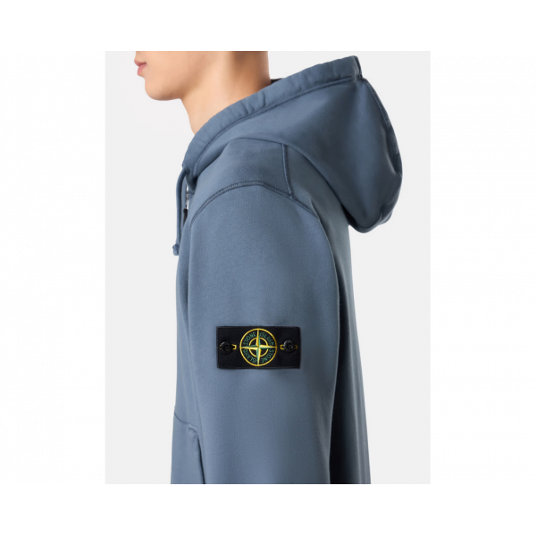 Толстовка  чоловіча Stone Island Sweatshirt Zip and Cap K1S156100042-S0051-V0024