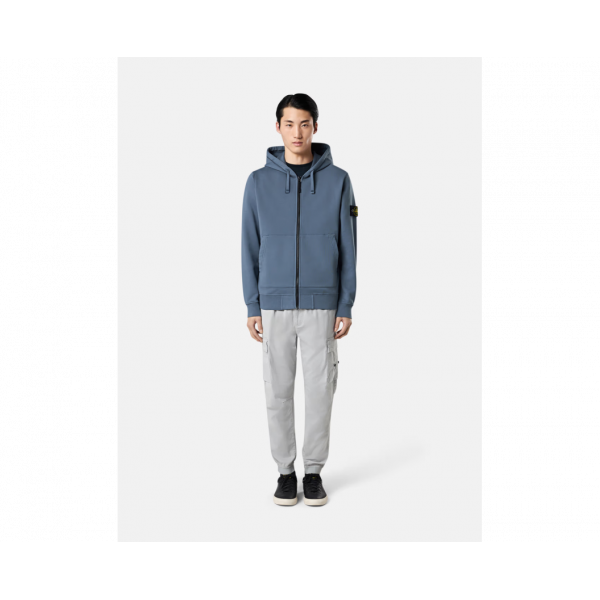 Толстовка  чоловіча Stone Island Sweatshirt Zip and Cap K1S156100042-S0051-V0024