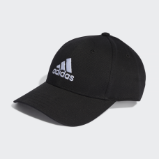 Бейсболка чоловіча BBALL CAP COT II3513 Adidas OSFM Чорний