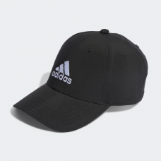 Бейсболка чоловіча  EMBROIDERED LOGO LIGHTWEIGHT IB3244 Adidas OSFM Чорний