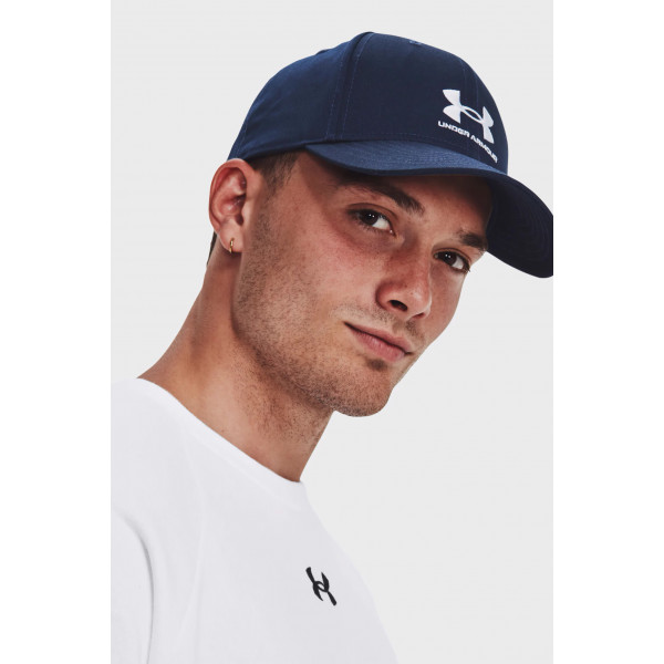Кепка UA Men's Sportstyle Lockup Adj синій Чол OSFM