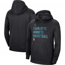 Кофта чоловіча Jordan Brand Black Charlotte Hornets (FB3690-010)