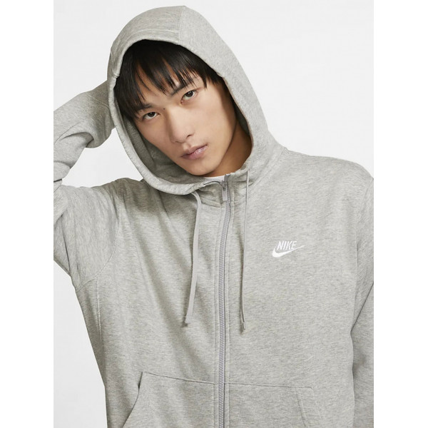 Кофта чоловіча Nike M Nsw Club Hoodie Fz Ft (BV2648-063)