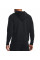 Кофта чоловіча Under Armour Essential Fleece Fz Hood-Blk Black (1373881-001)