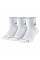 Шкарпетки чоловічі  Jordan U J Ed Cush Poly Ankle 3Pr 144 (DX9655-100)