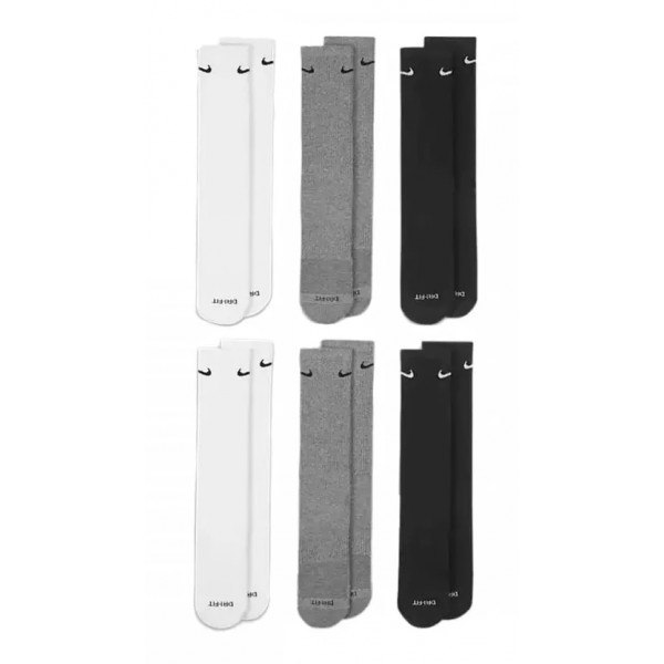 Шкарпетки чоловічі Nike U Nk Ed Pls Csh Crw 6Pr - 132 (SX6897-965)