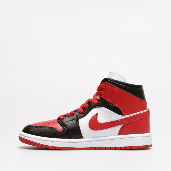 Кросівки жіночі Jordan 1 Mid Bred Toe (BQ6472-079)