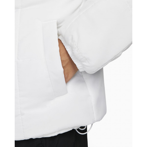 Куртка жіноча Nike Sportswear Classic Puffer Therma-Fit Loose Hooded Jacket (FB7672-100)