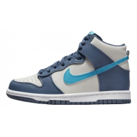 Кросівки жіночі Nike Dunk High Gs Grey Blue (DB2179-006)