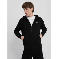 Бомбер чоловічий Nike M Nsw Club Hoodie Fz Bb (BV2645-010)