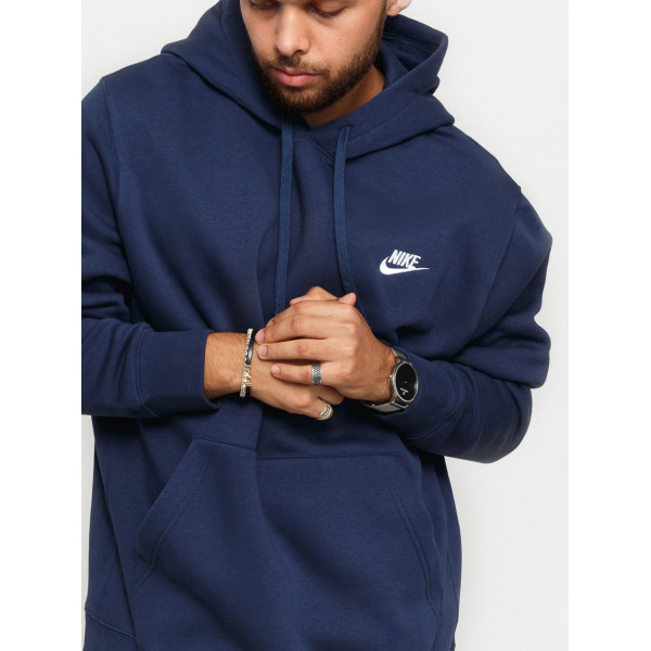 Бомбер чоловічий Nike M Nsw Club Hoodie Po Bb (BV2654-410)