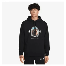 Худі чоловіче Nike Lebron James Brush Pull-Over Hoodie Black FB7123-010