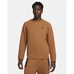 Світшот чоловічий Nike Sportswear Tech Fleece Crew Brown FB7916-281