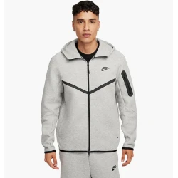 Толстовка чоловіча Nike Tech Full-Zip Windrunner Hoodie Grey HV0949-063