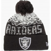 Шапка чоловіча New Era Nfl Las Vegas Raiders Pom Beanie Hat (12122720)