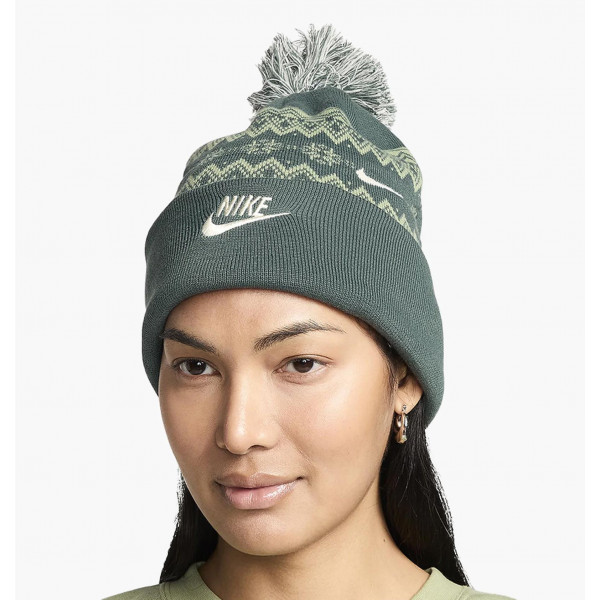 Шапка жіноча Nike Peak Fair Isle Beanie (HF0188-338)
