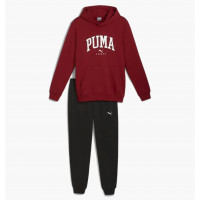 Спортивний костюм чоловічий Puma Squad Hooded Tracksuit Bordo/Black (681901-13)