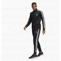 Спортивний костюм чоловічий Adidas Primegreen Essentials 3-Stripes Track Suit Black (GK9651)